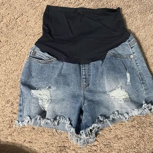 Alivia Ford Blue Jean shorts Size large